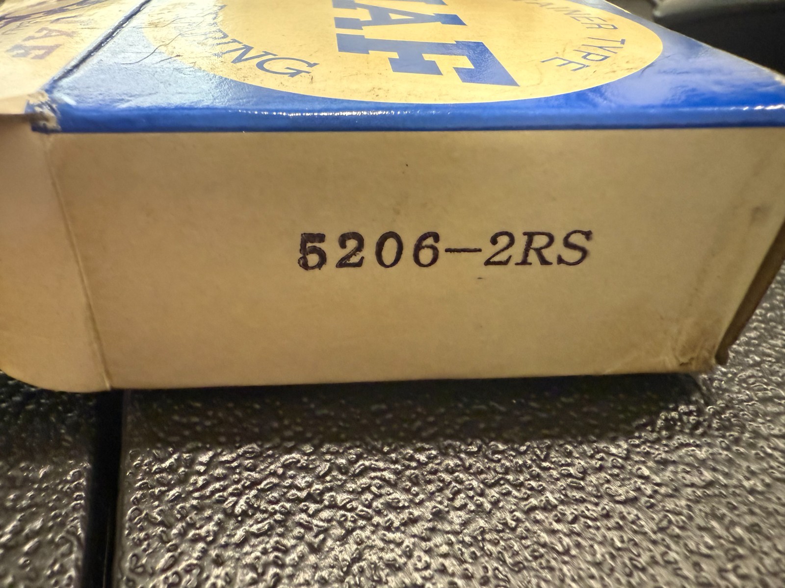 5206-2RS JAF BALL BEARING. FREE SHIPPING USPS PRIORITY MAIL.