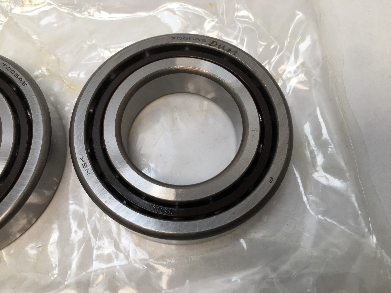 NSK 7006A5TYDUM Angular Bearing 30x55x13 mm 7006A-5TY-DUM Japan 2 pcs