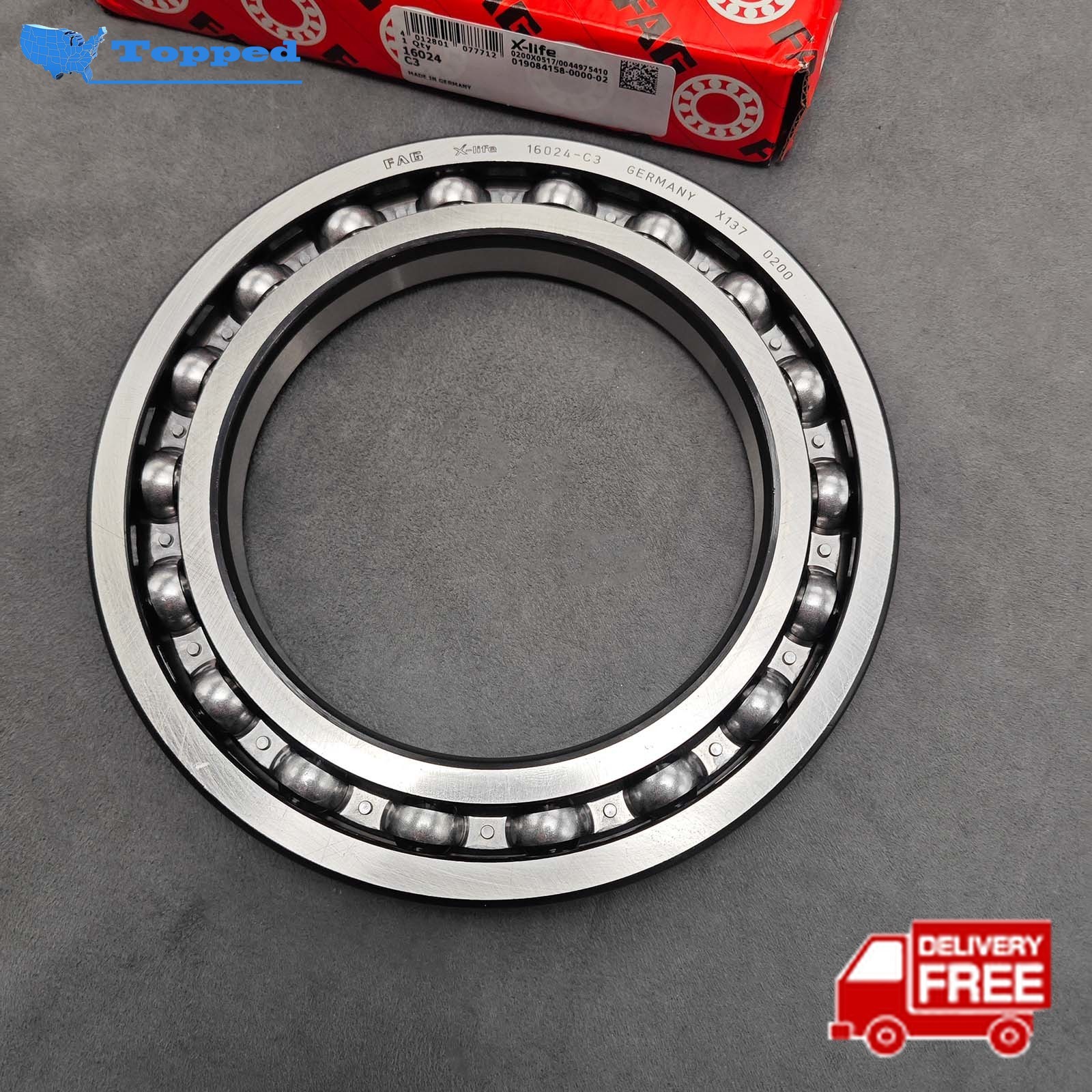 Brand new Single Row Ball Bearing 16024-C3 for FAG 16024 C3 120x180x19