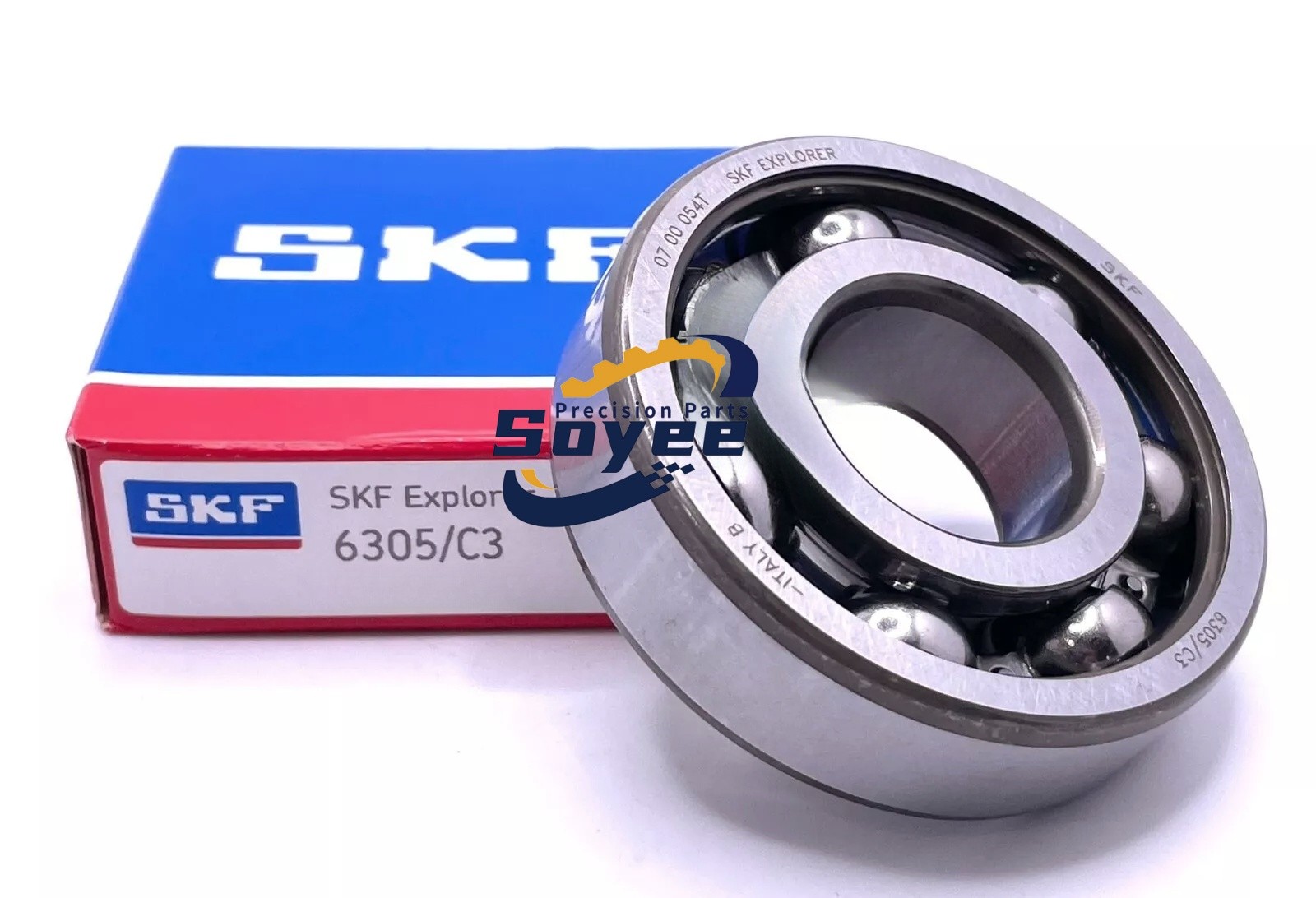 1PC New SKF 6305/C3 Single Row Deep Groove Ball Bearing 25x62x17mm Fast delivery