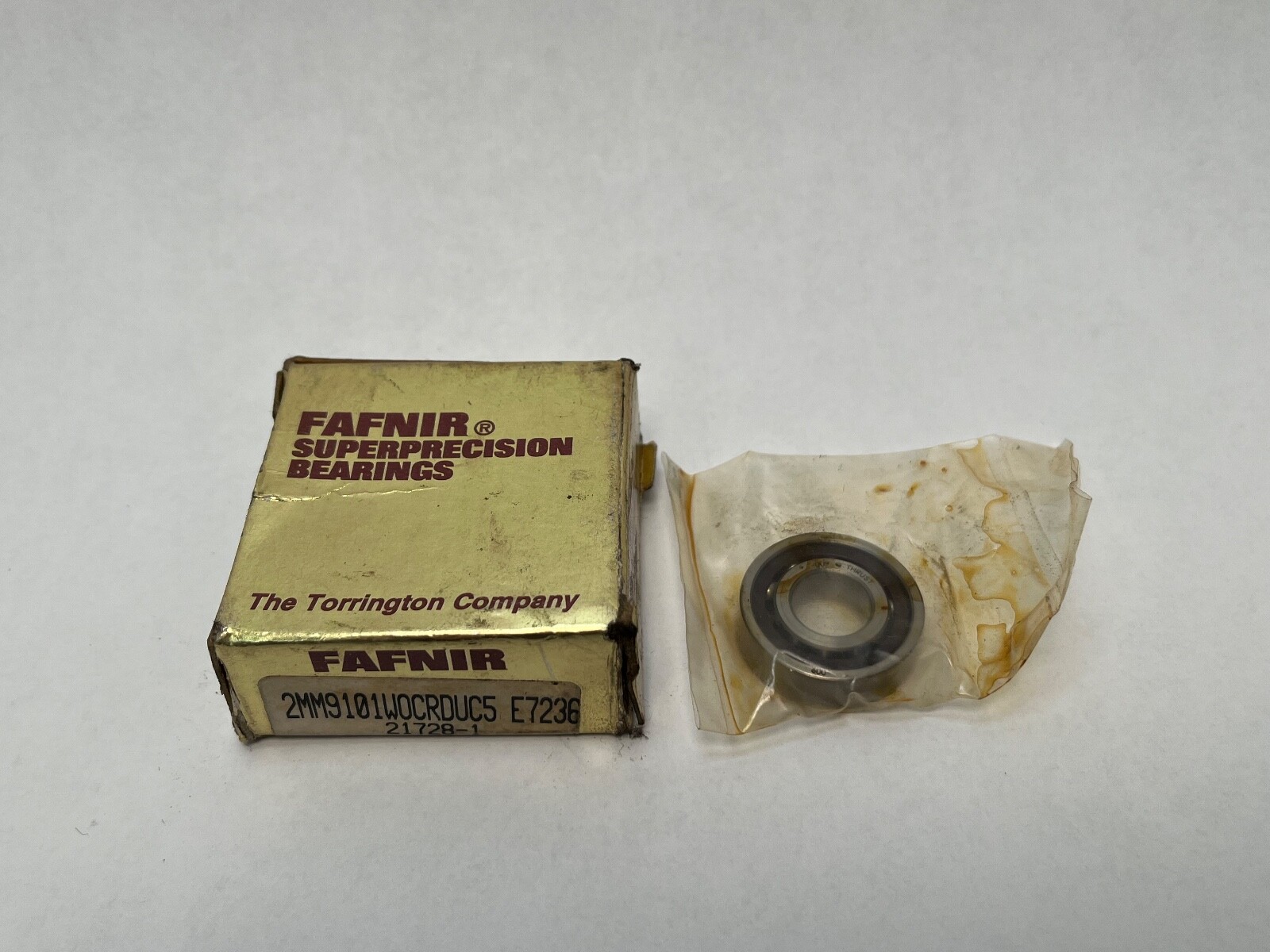 Fafnir 2MM9101WO-SUL Bearing 12x28x8 mm 7001-C 2MM-9101-WO-CR-DUL USA
