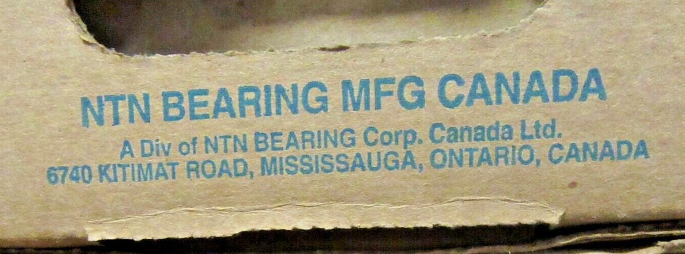 NTN 6203LLU Deep Groove Single Row Radial Ball Bearing, C3, Double Sealed