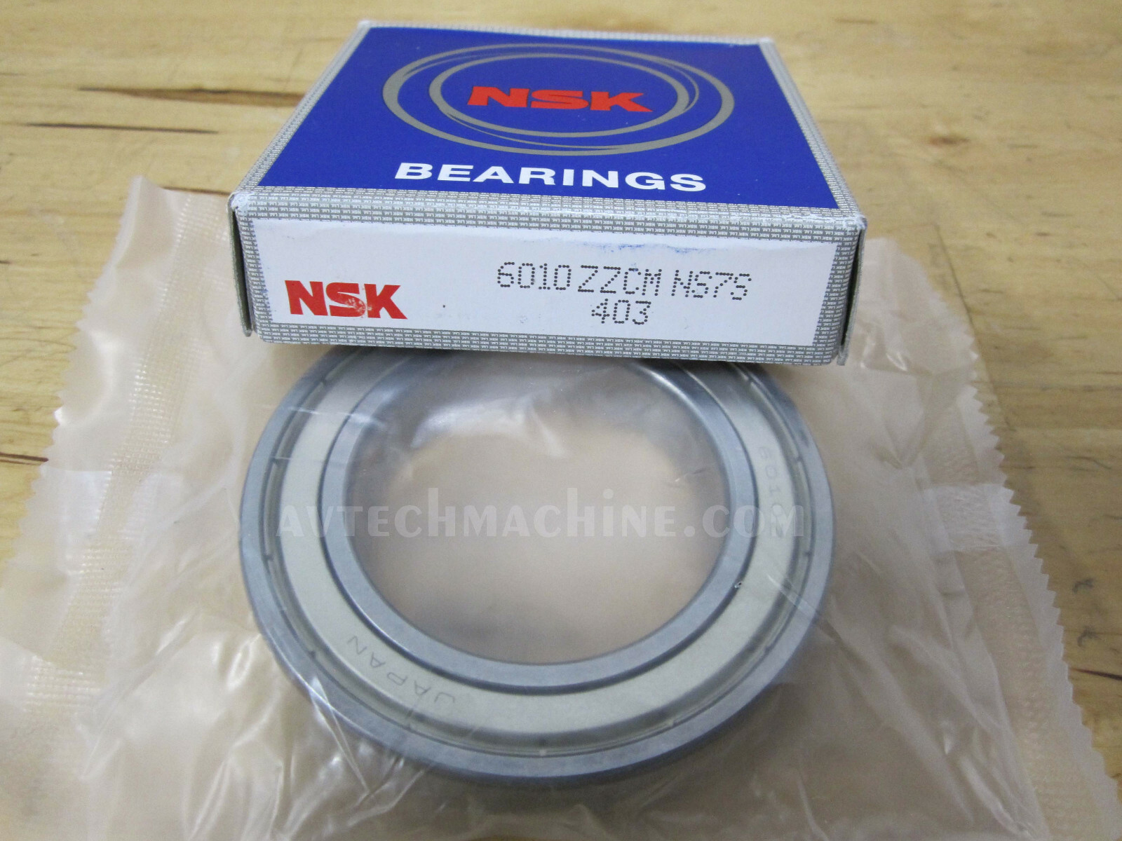 6010ZZ NSK Deep Groove Ball Bearing 50x80x16mm