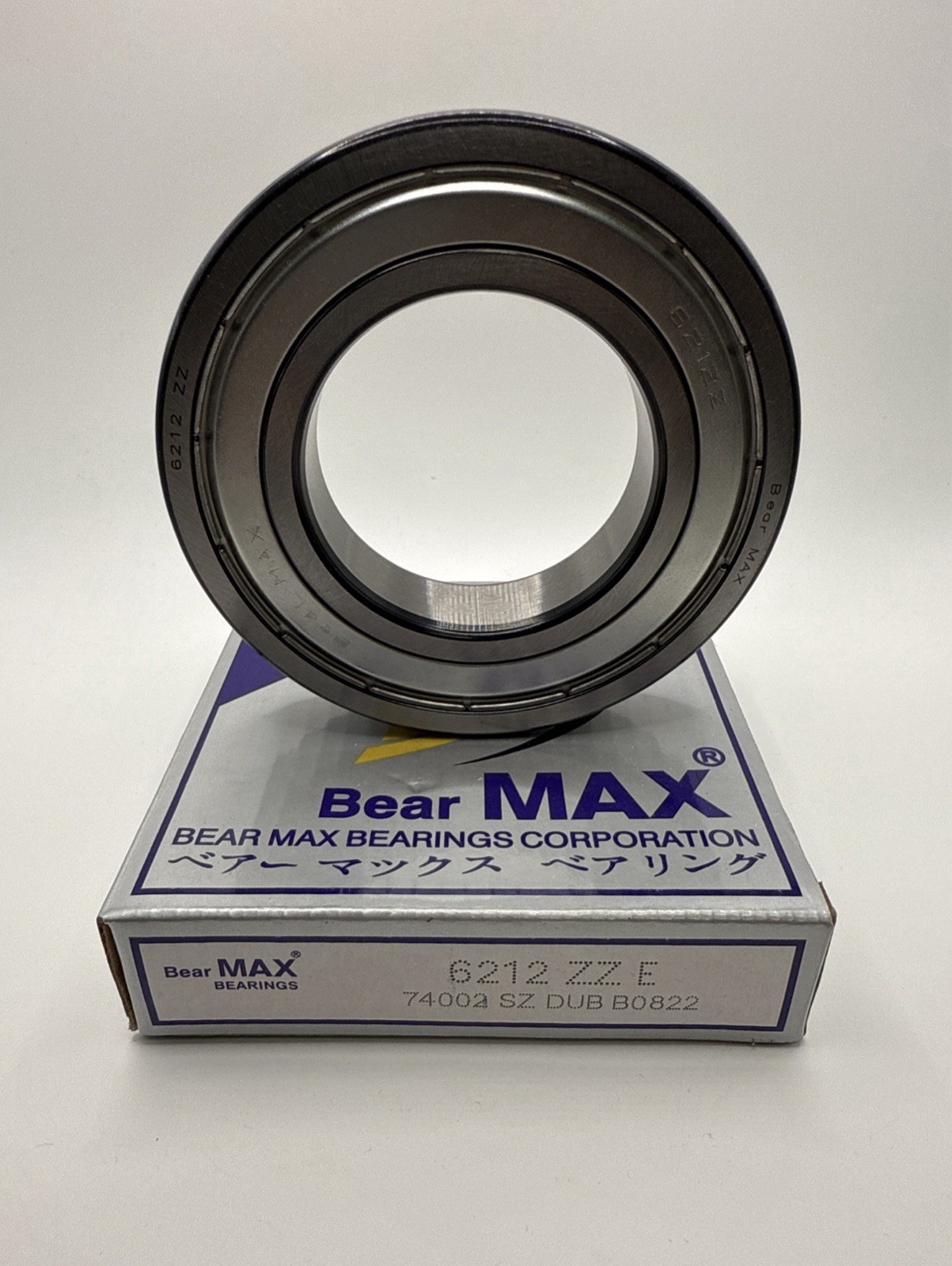 2 pcs BearMAX 6212-ZZ E 60x110x22mm Metal Seal Deep Groove Ball Bearings 6212ZZ