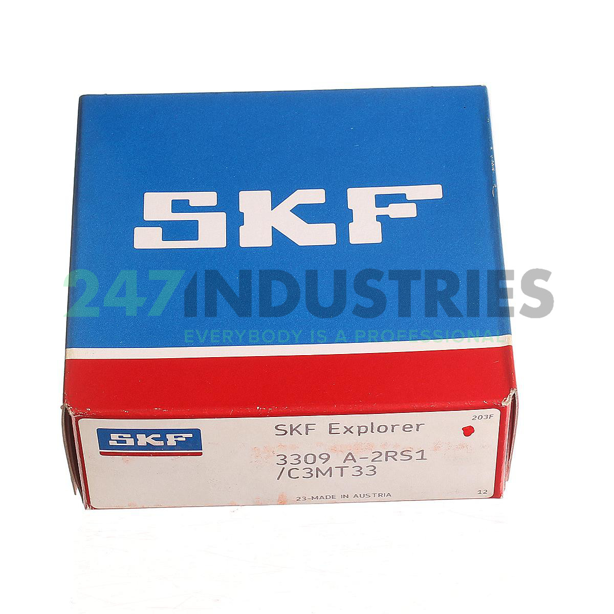 3309A-2RS1/C3MT33 SKF 45 x 100 x 39,7 mm ANGULAR CONT. BALL DOUBLE ROW