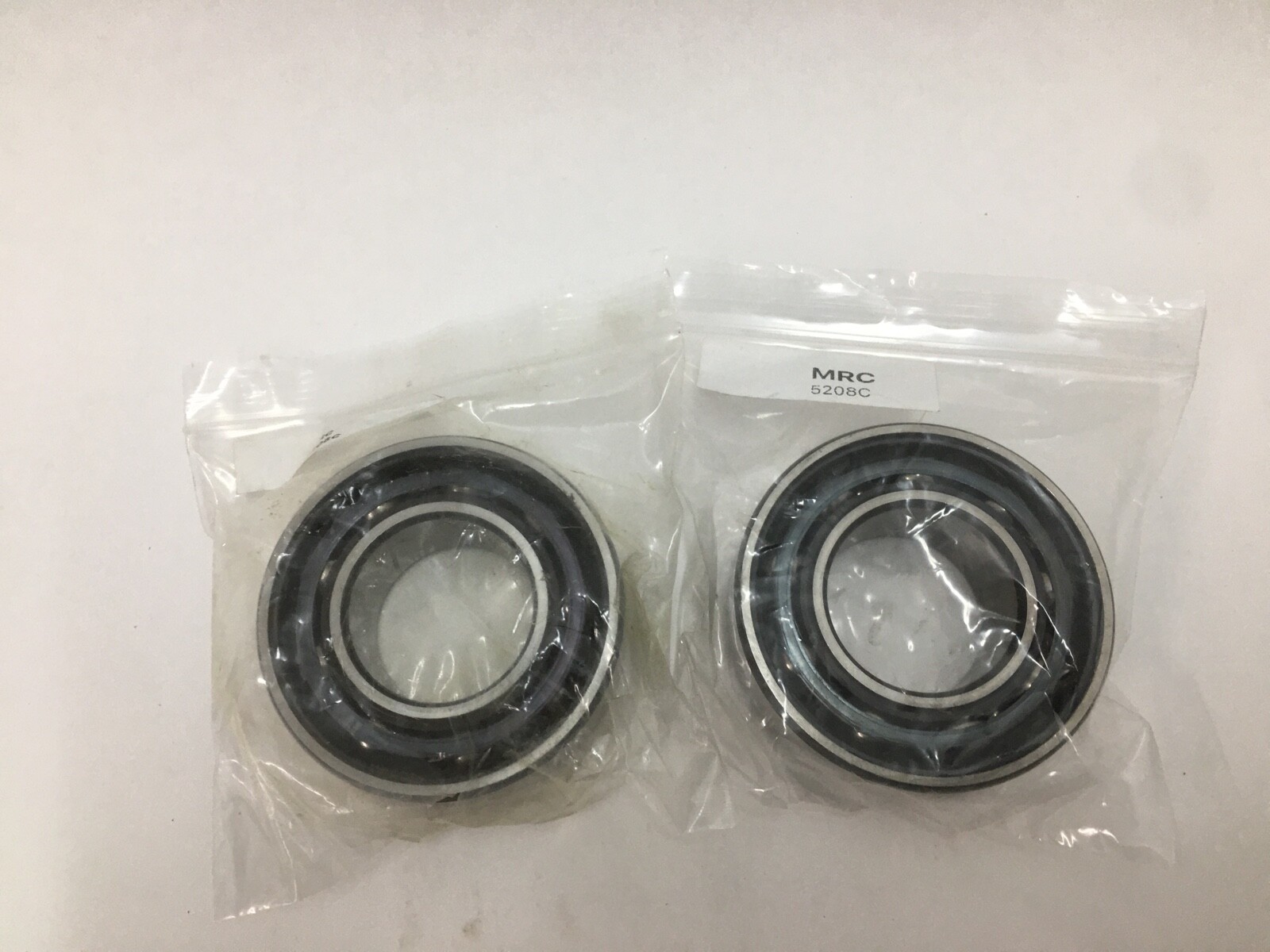 MRC 5208C Angular Contact Bearing 40mmx80mmx1-3/16″ 3208 5208 C 5208A USA 2 pcs