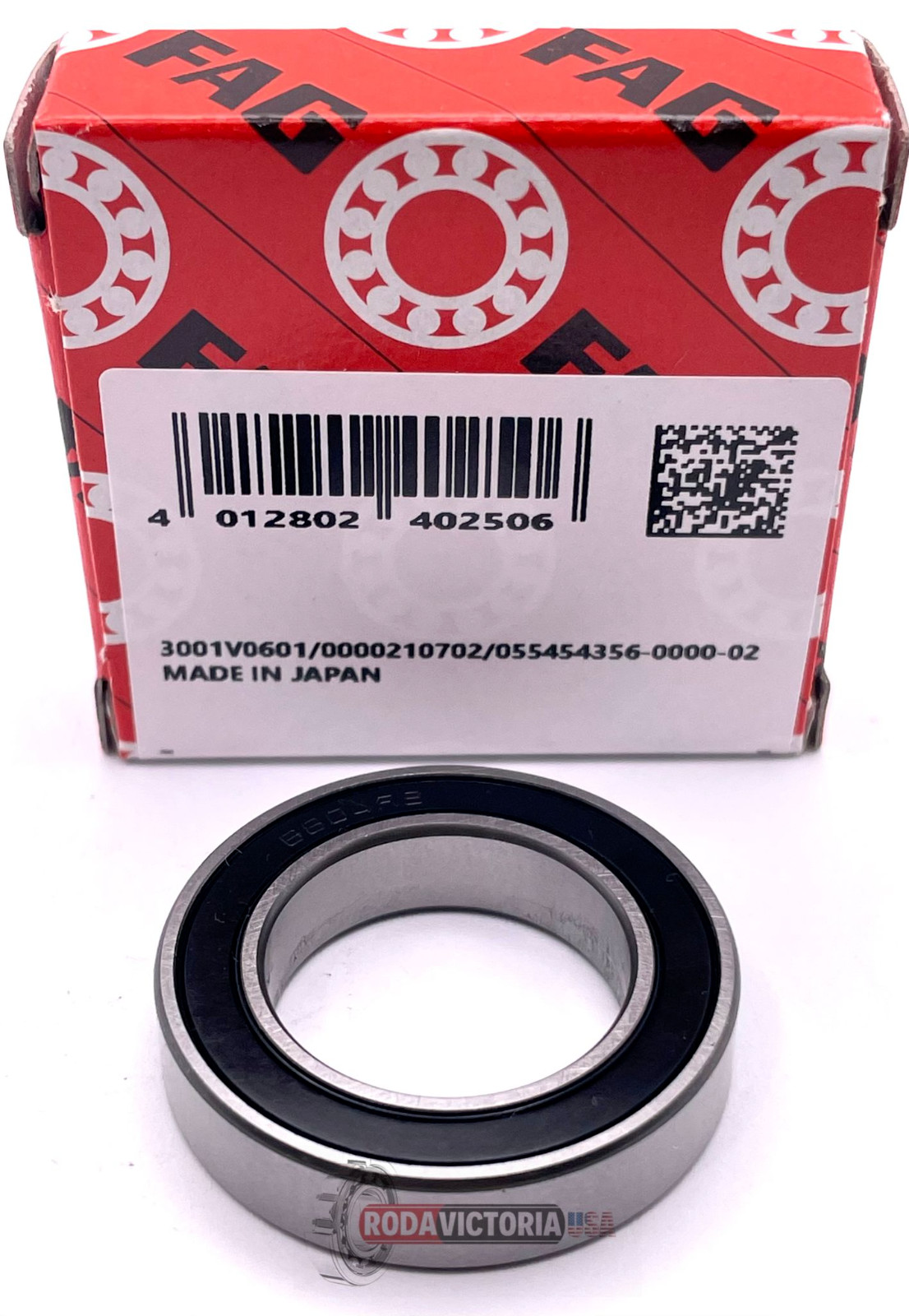 FAG 61804 2RS Deep Groove Ball Bearings 20x32x7 mm 6804-2RS MADE IN JAPAN