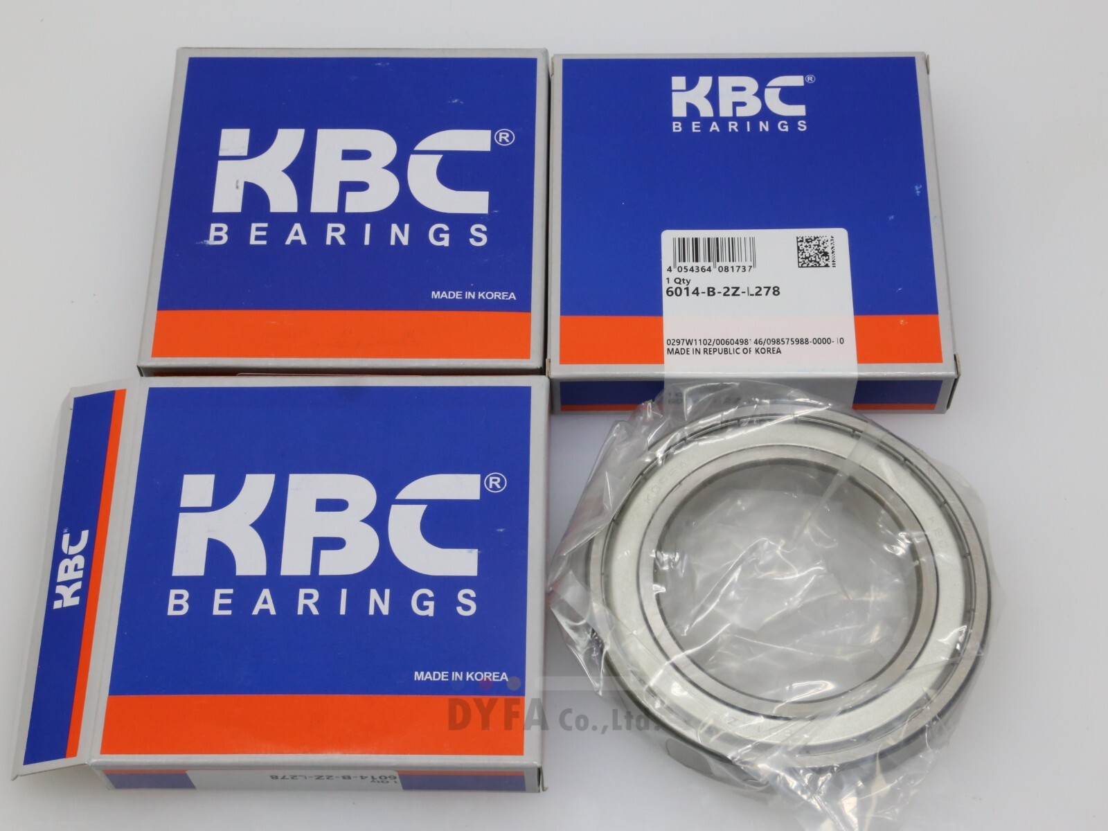 KBC NIB 6014ZZ 6015ZZ 6016ZZ 6017ZZ Deep Groove Ball Bearing Bearing