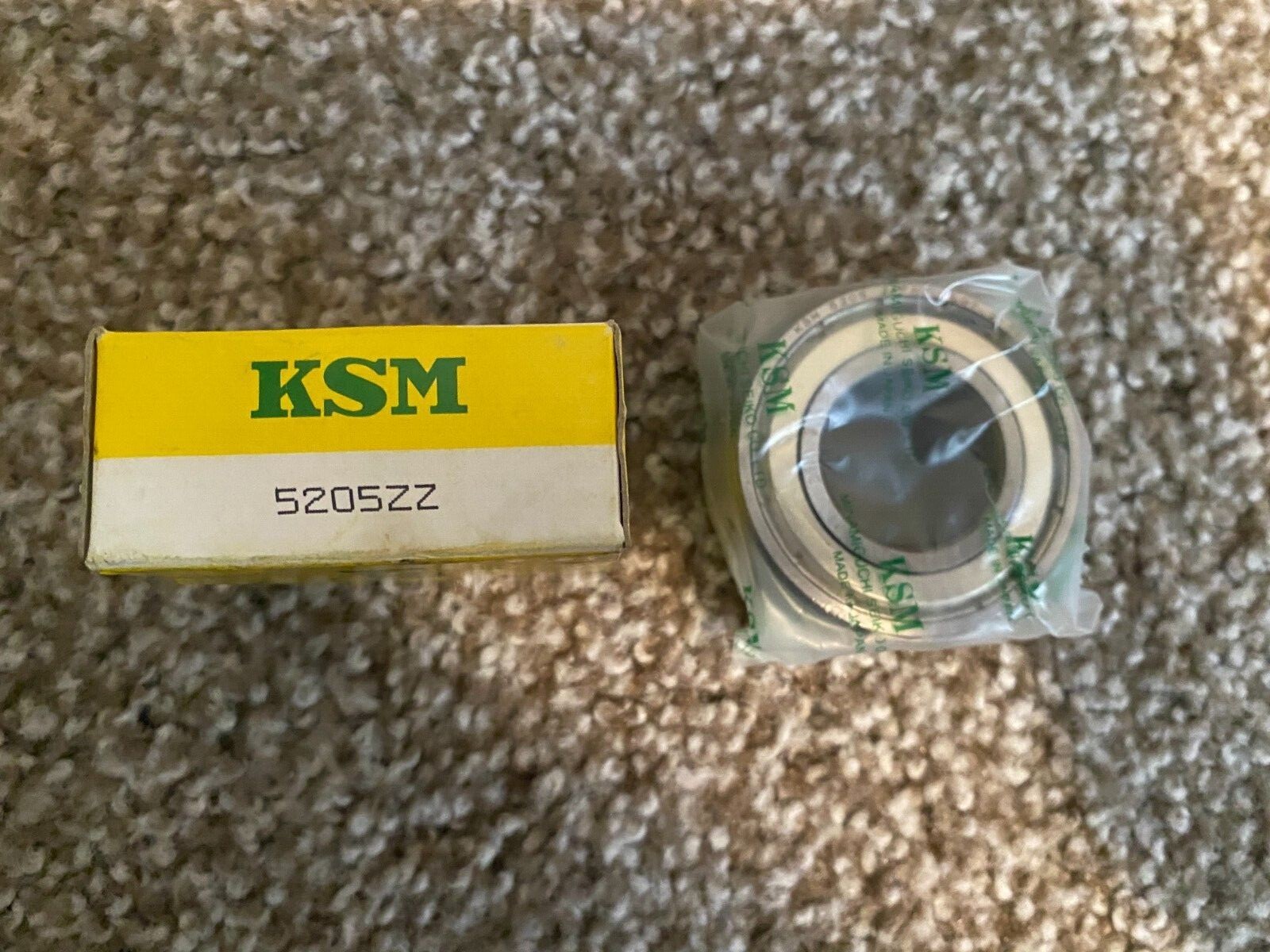 5205-ZZ KSM New Double Row Ball Bearing 20x47x20.6 5205ZZ NEW