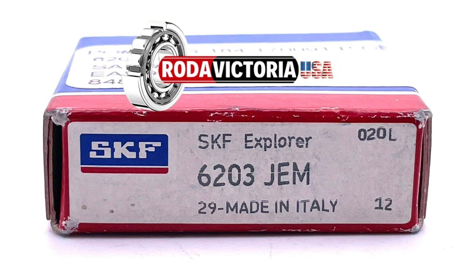 SKF 6203JEM Deep Groove Ball Bearing 17x40x12 (mm)
