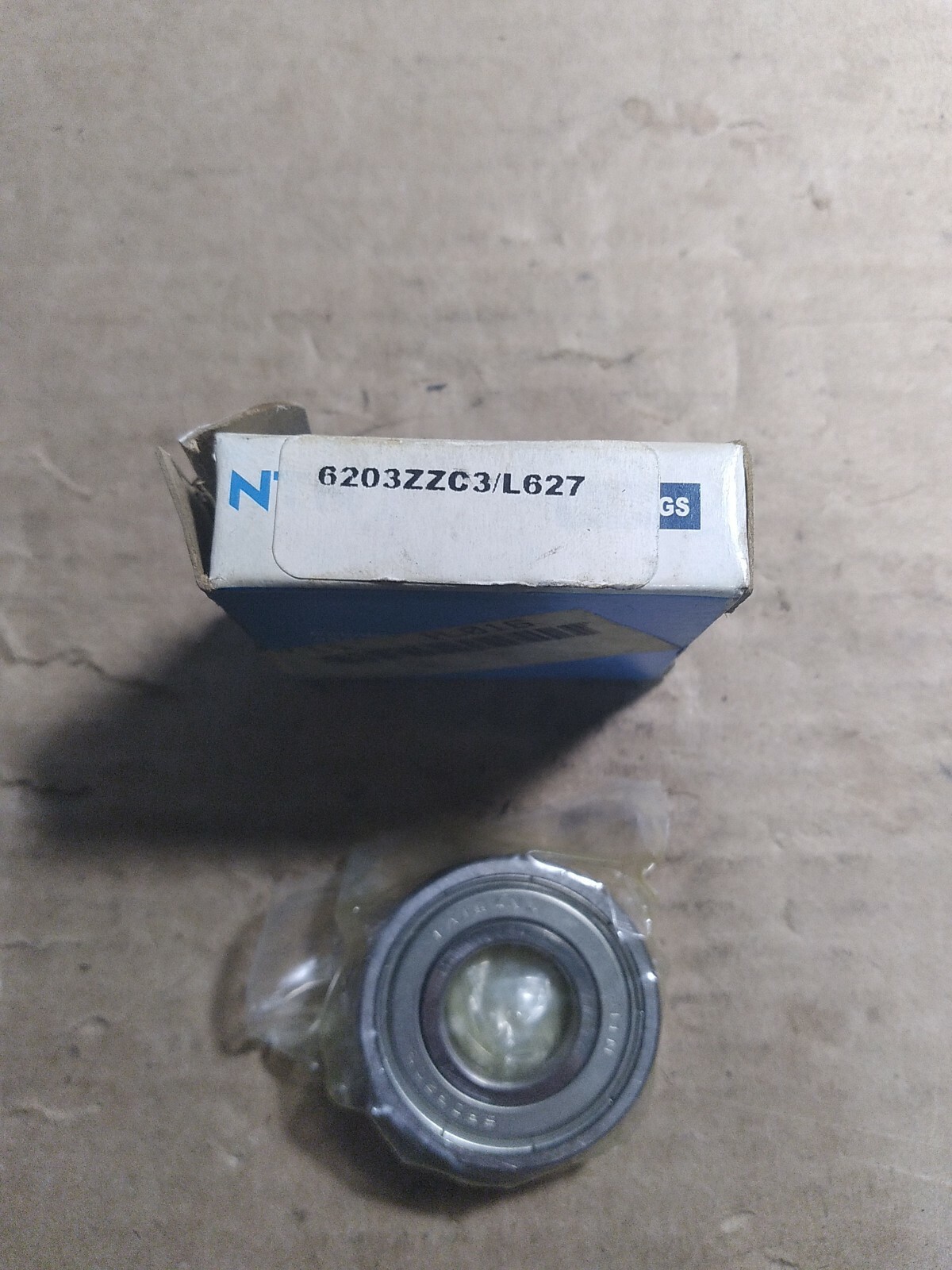 6203ZZC3/L627 NTN Radial Ball Bearing