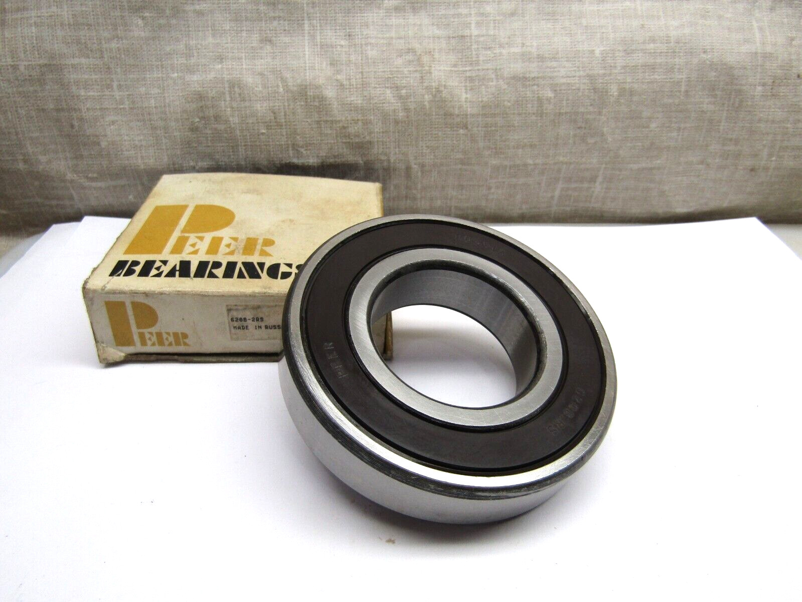 Peer 6208-2RS 40mm X 80mm X 18mm Sealed Bearing