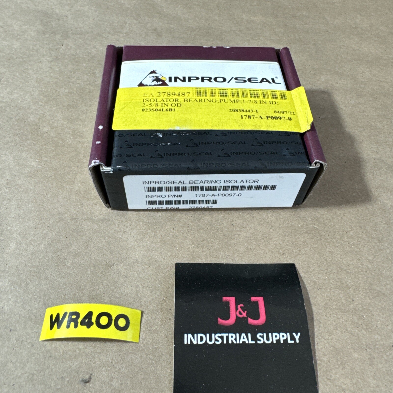 New Inpro / Seal 1787-A-P0097-0 Bearing Isolator Warranty Fast Shipping 🇺🇸
