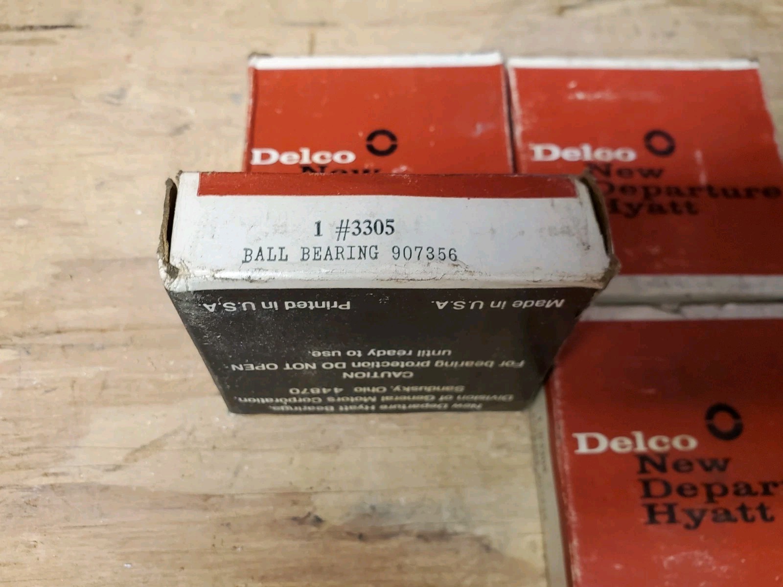 LOT OF 4 PCS DELCO NDH 3305 Bearing MADE IN USA