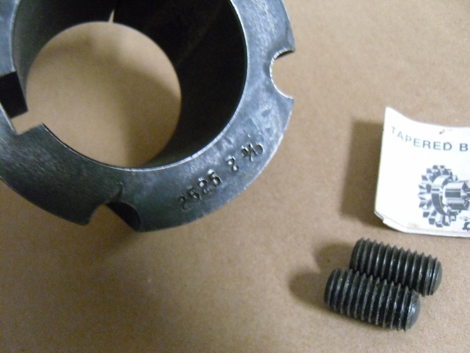 2525 2-3/16 TAPERED BUSHING 2-3/16″ BORE