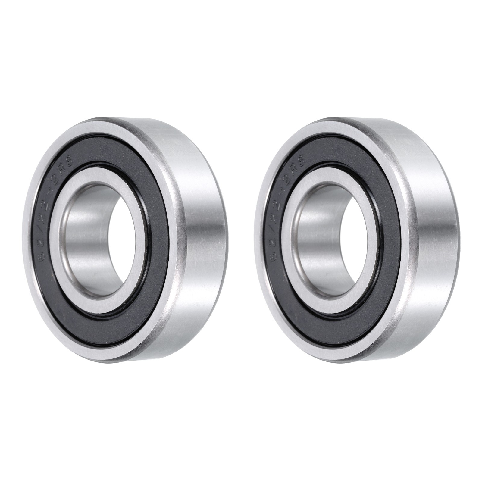 Deep Groove Ball Bearings 62/22-2RS,22x50x14 Rubber Seal Bearings 2 PCS