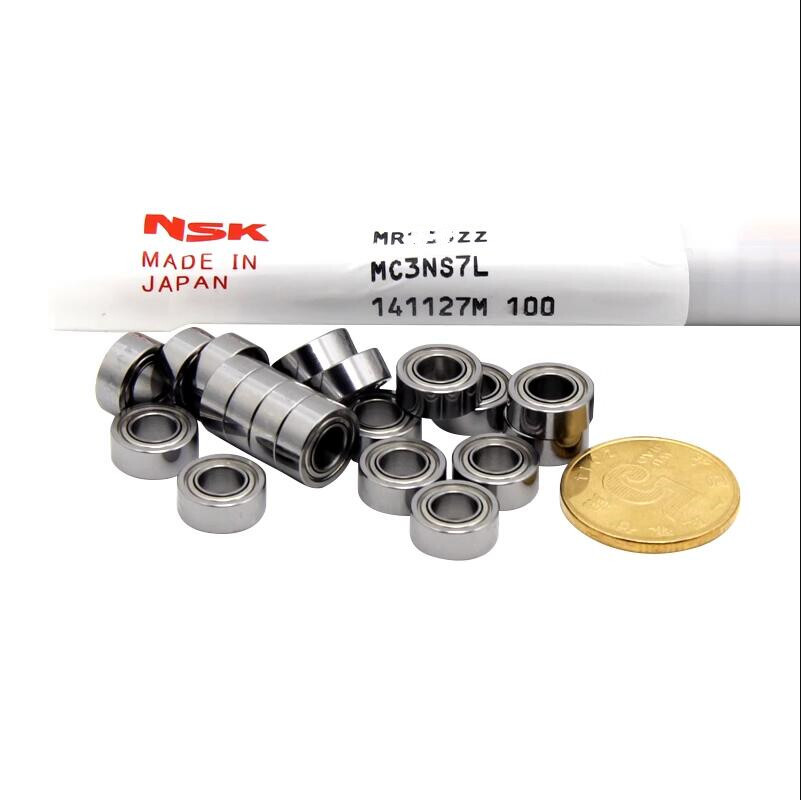 10pcs NSK JAPAN 608ZZ Miniature Bearing Metal Seals 8x22x7mm