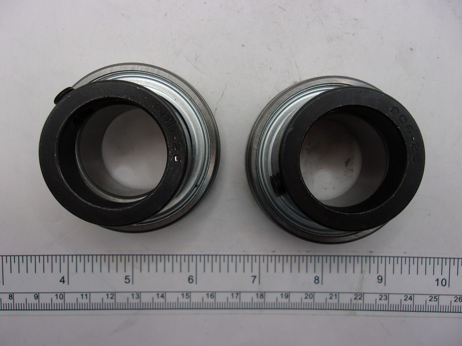 (LOT OF 2) SA206-20 INSERT BEARING 1 1/4″ BORE, 0408B