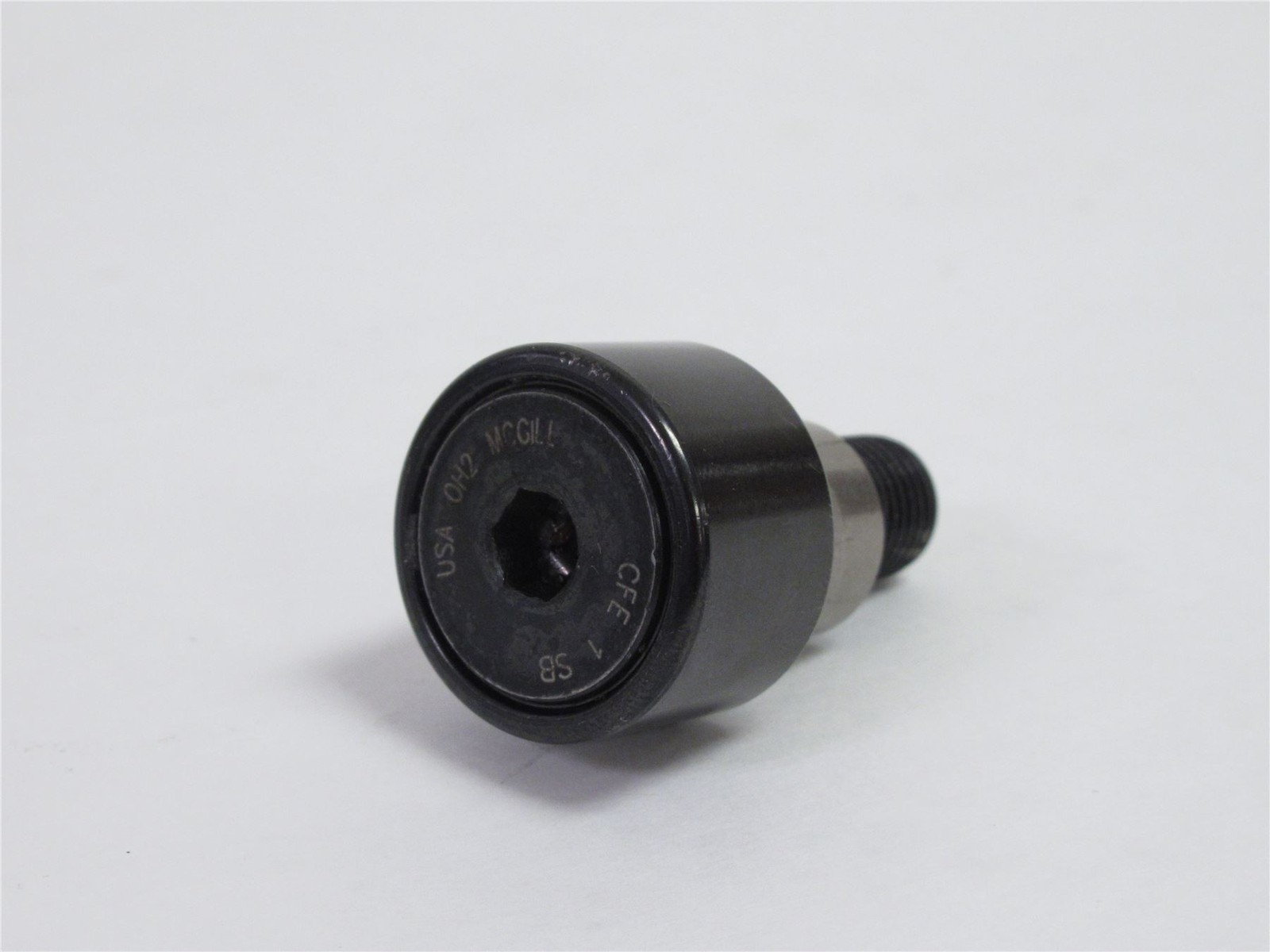 232743 Old-Stock; McGill CFE-1-SB Flat Cam Follower; Roller: 1″OD x 5/8″ Wide