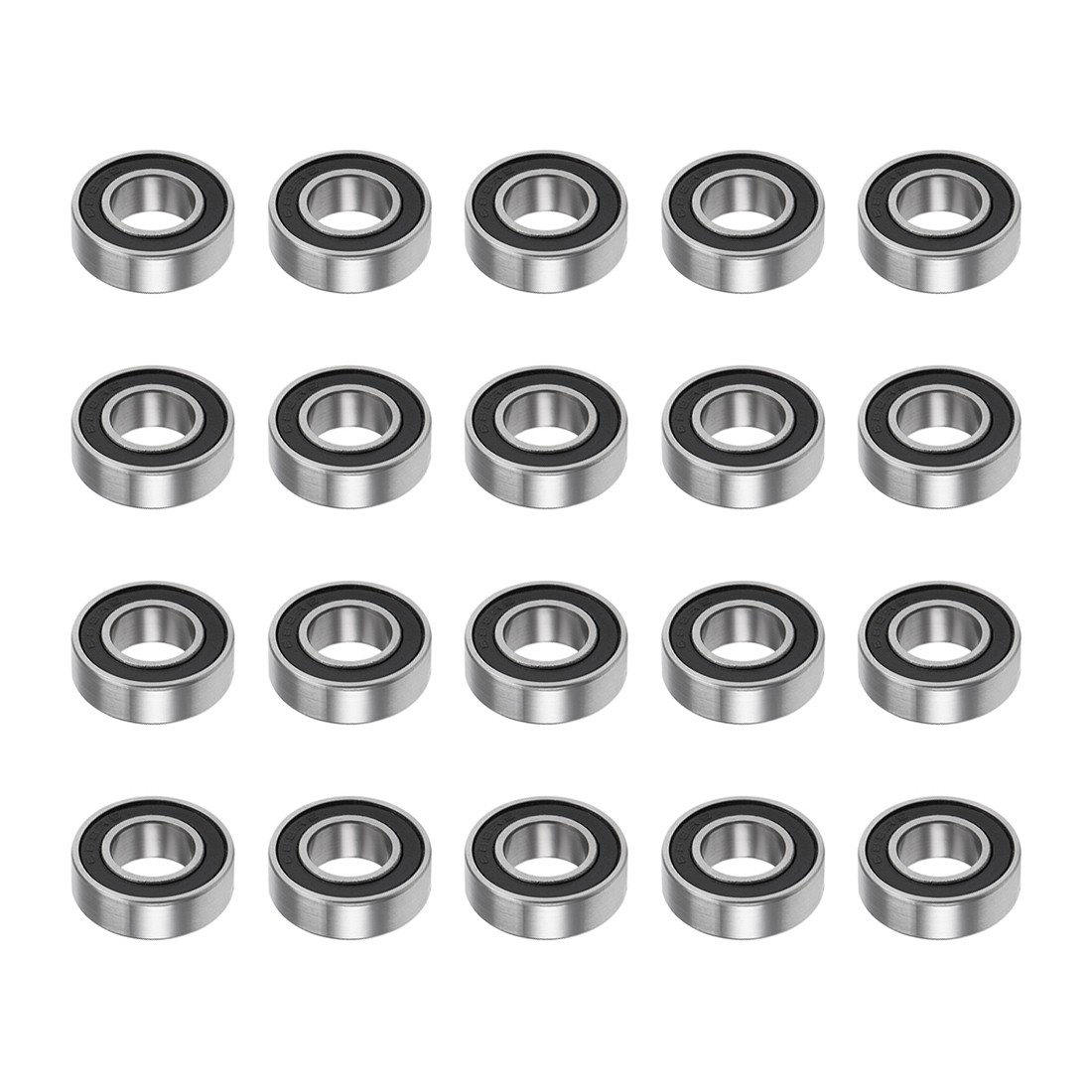 Z2 Ball Bearings 688-2RS Double Sealed Chrome Steel 20Pcs