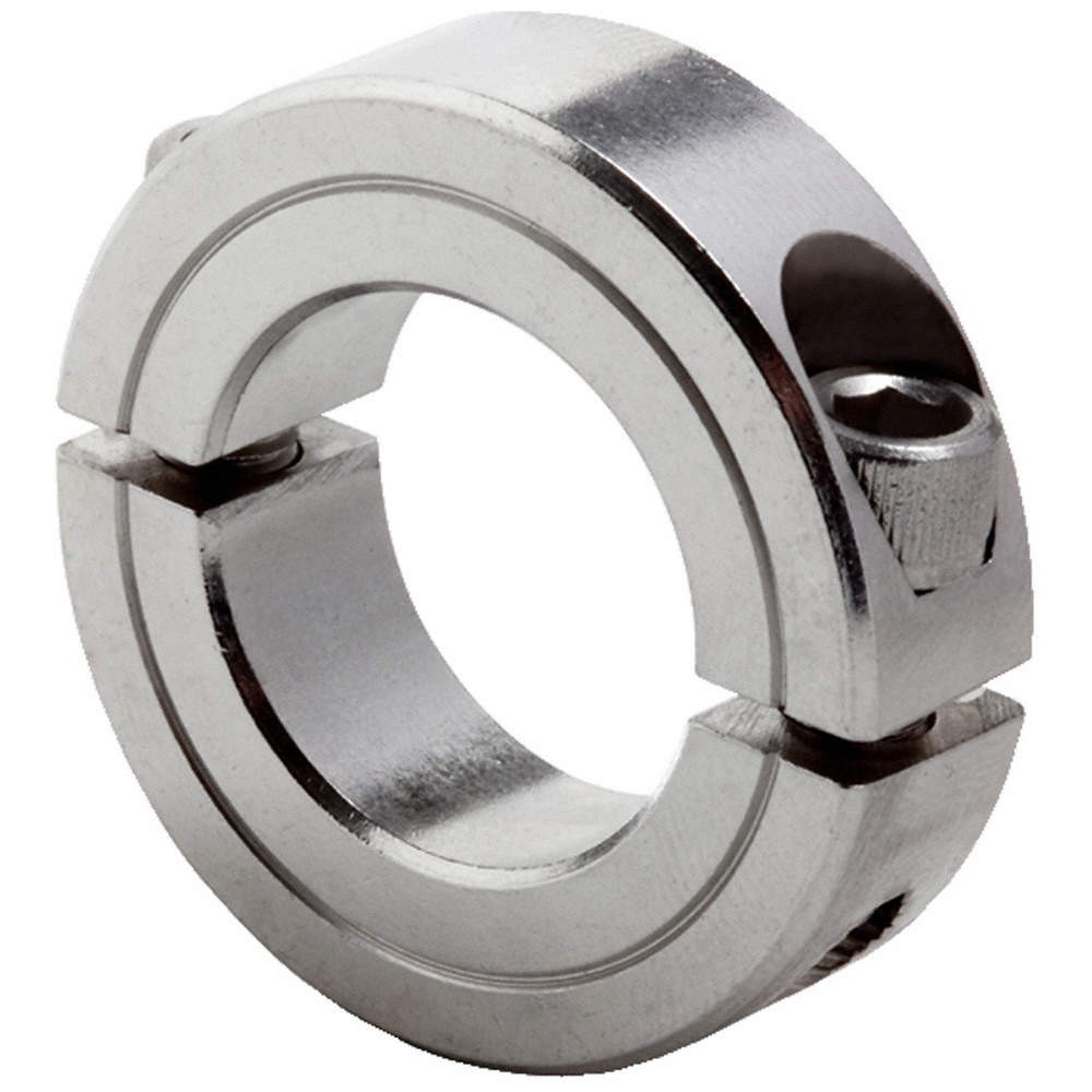 CLIMAX METAL PRODUCTS 2C-112-S Shaft Collar,Clamp,2Pc,1-1/8 In,SS 29NX53