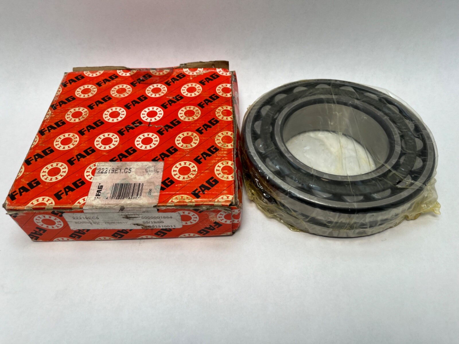 FAG 22219E1.C5 Spherical Roller Bearing 95x170x43 mm 22219-E1-C5 22219E Germany