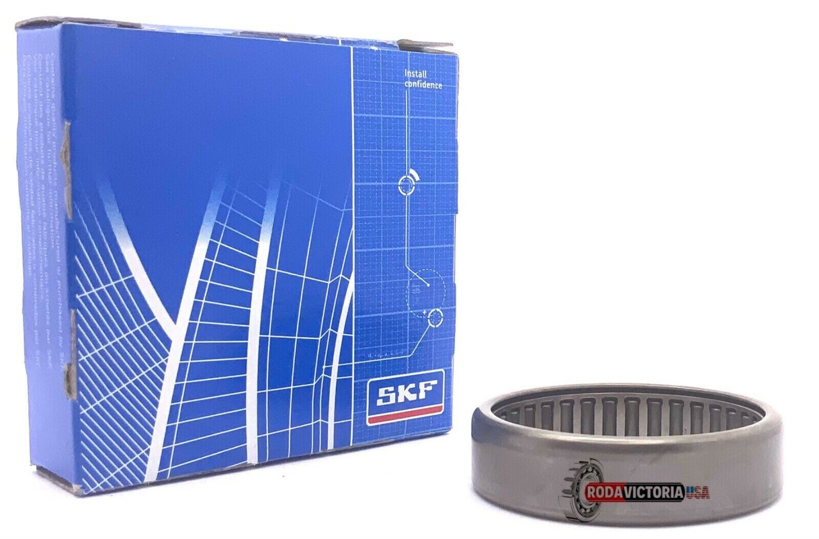 SKF HK4012 VP CAGED NEEDLE ROLLER BEARING 40x47x12 mm