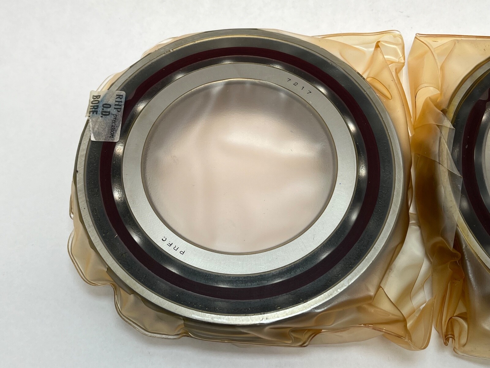 RHP 7217CTDULP4 Bearing 85x150x28 mm 7217-C-T-DUL-P4 England 2 Pcs