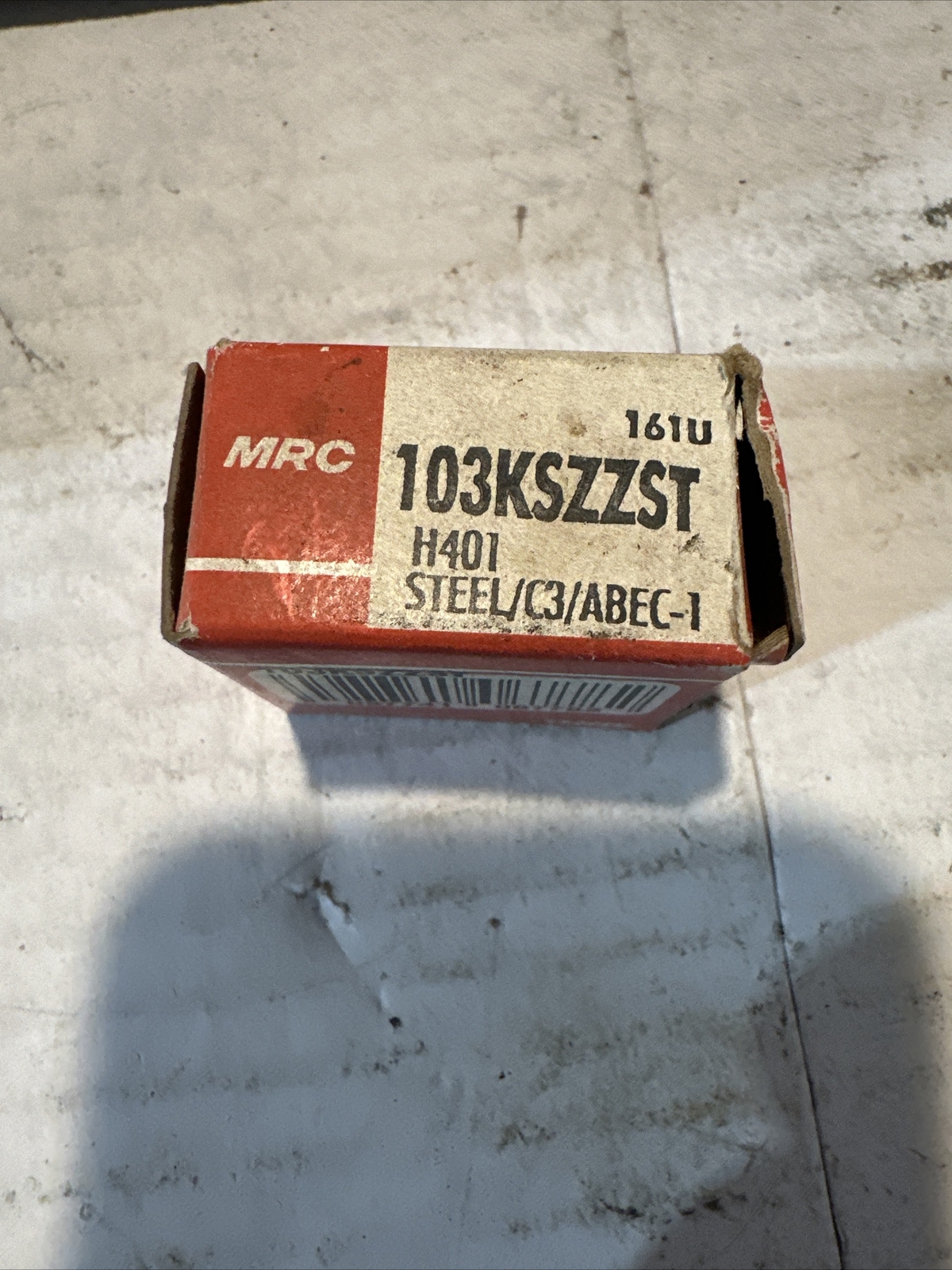 MRC 103KSZZST H401 C3 Sealed Bearing w Snap Ring 15MM Bore (SP127)