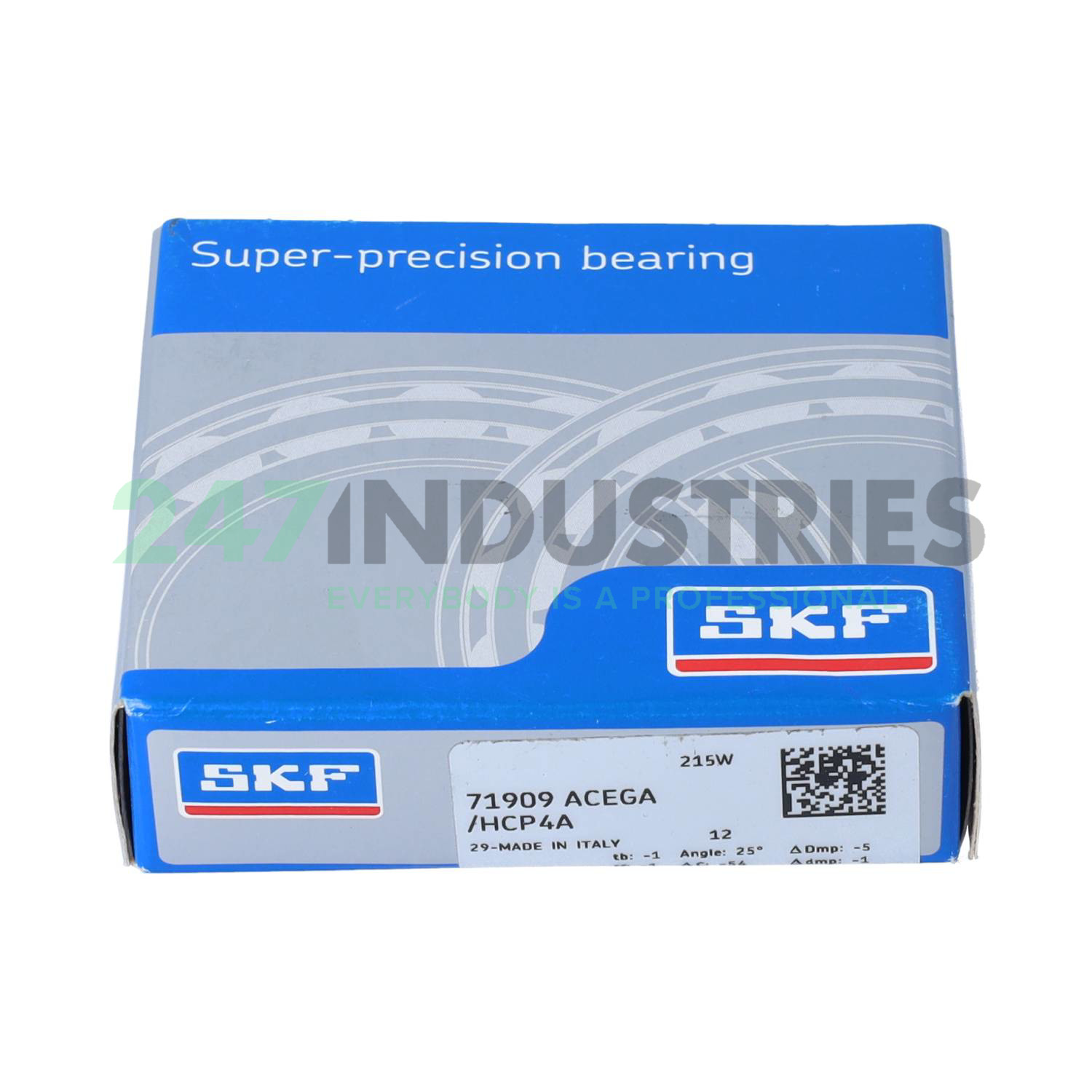 71909ACEGA/HCP4A SKF 45 x 68 x 12 mm ANGULAR CONT. BALL SINGLE ROW