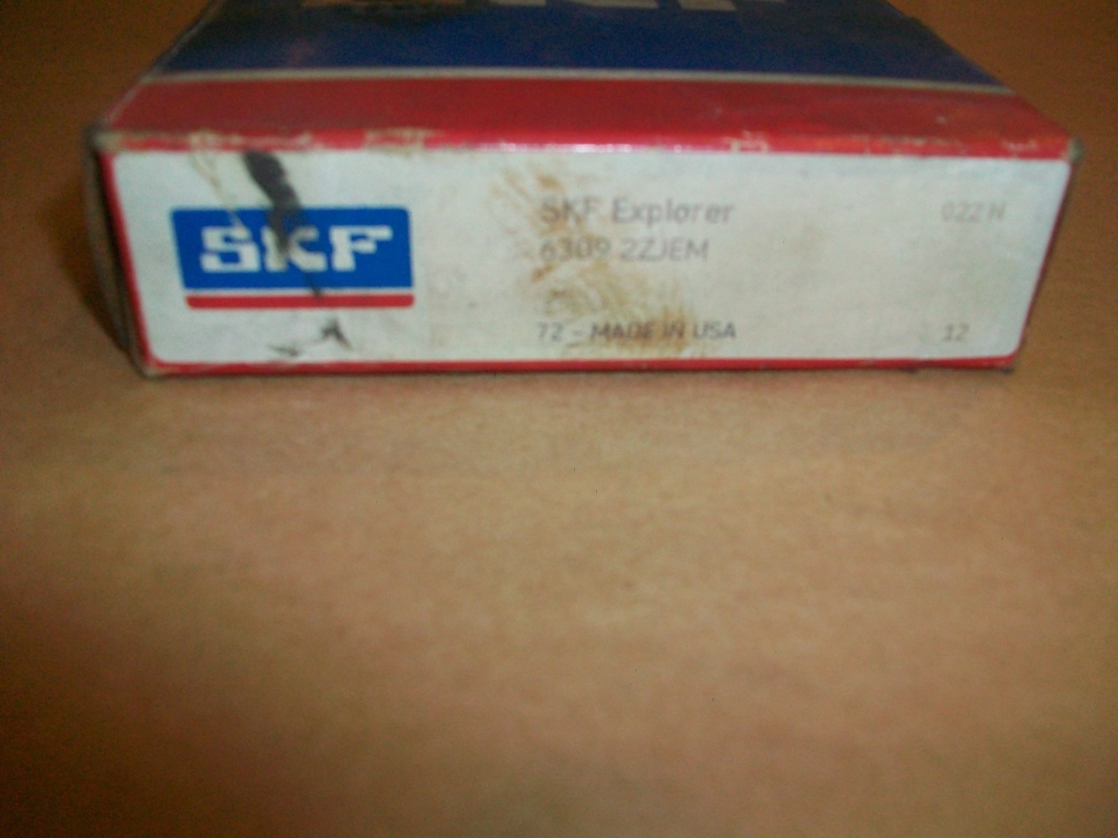 SKF 6309 2ZJEM Ball Bearing NEW IN BOX