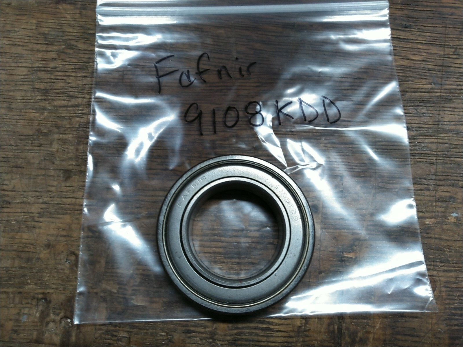 Fafnir 9108KDD Ball Bearing 40mm x 68mm x 15mm Double Shield NOS