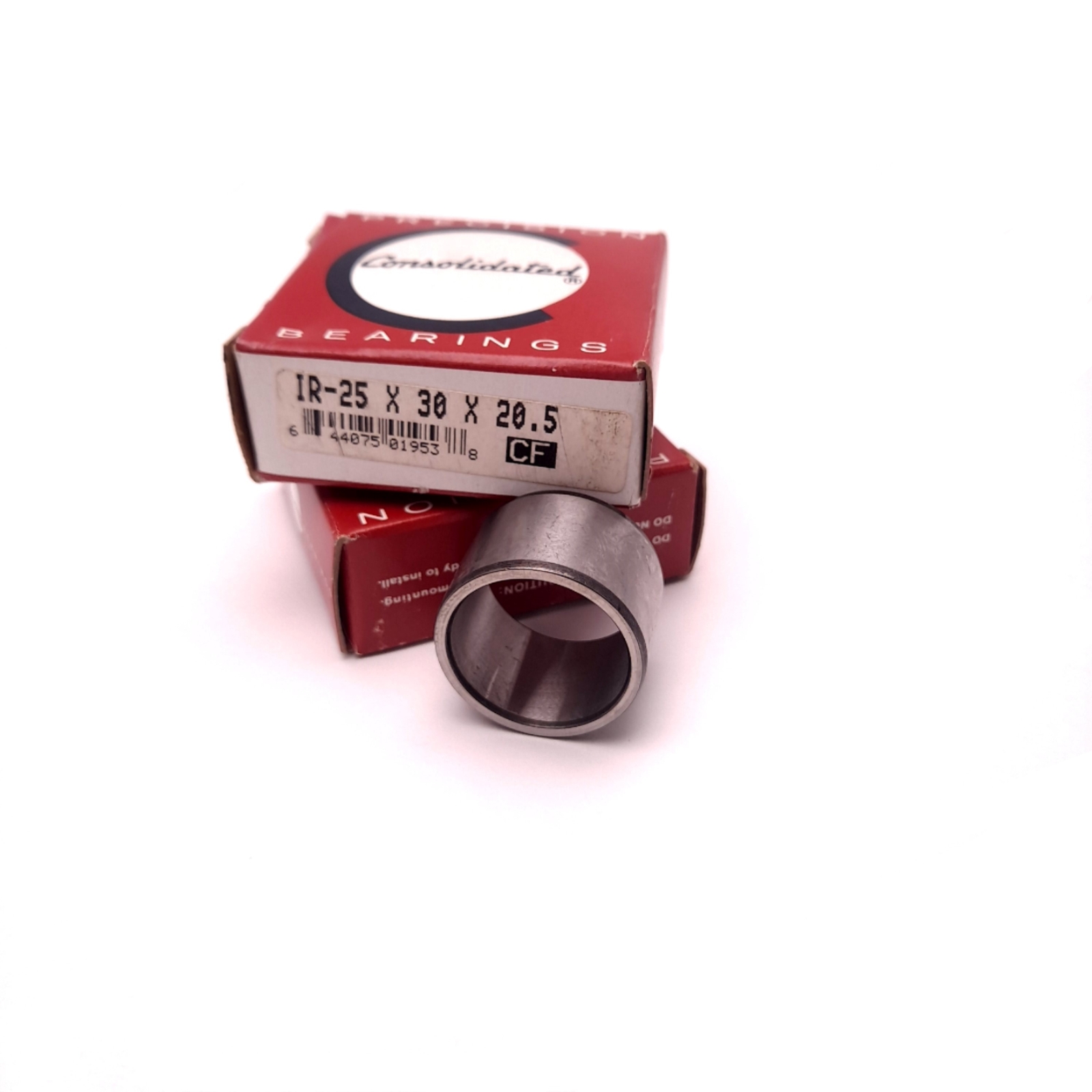 Lot of 2 Consolidated IR-25 x 30 x 20.5 Needle Roller Bearing, ID: 25mm