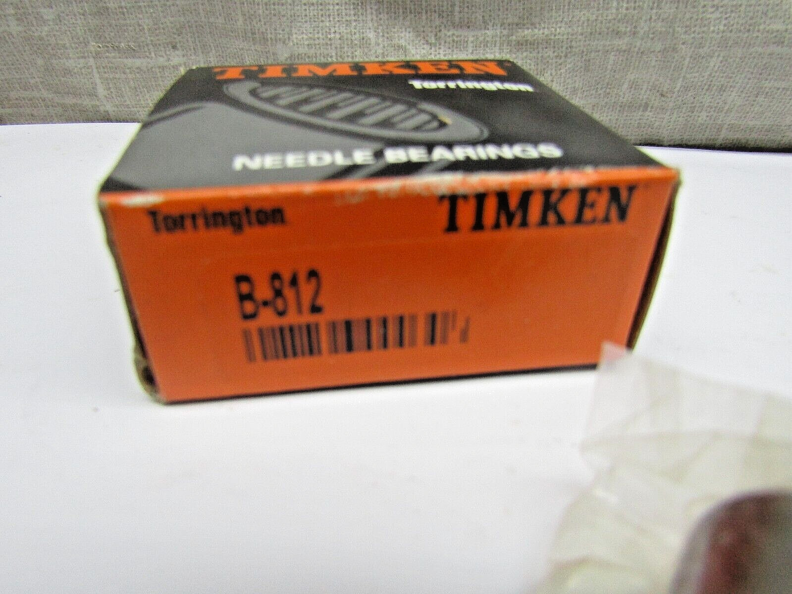 Timken B-812 1/2″ X 11/16″ X 3/4″ Full Complement Needle Roller Bearing