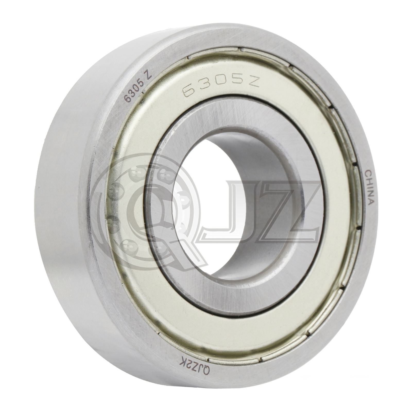 [2-Pk] 6305-Z Radial/Deep Groove Ball Bearing Single Shield 25mm x 62mm x 17mm