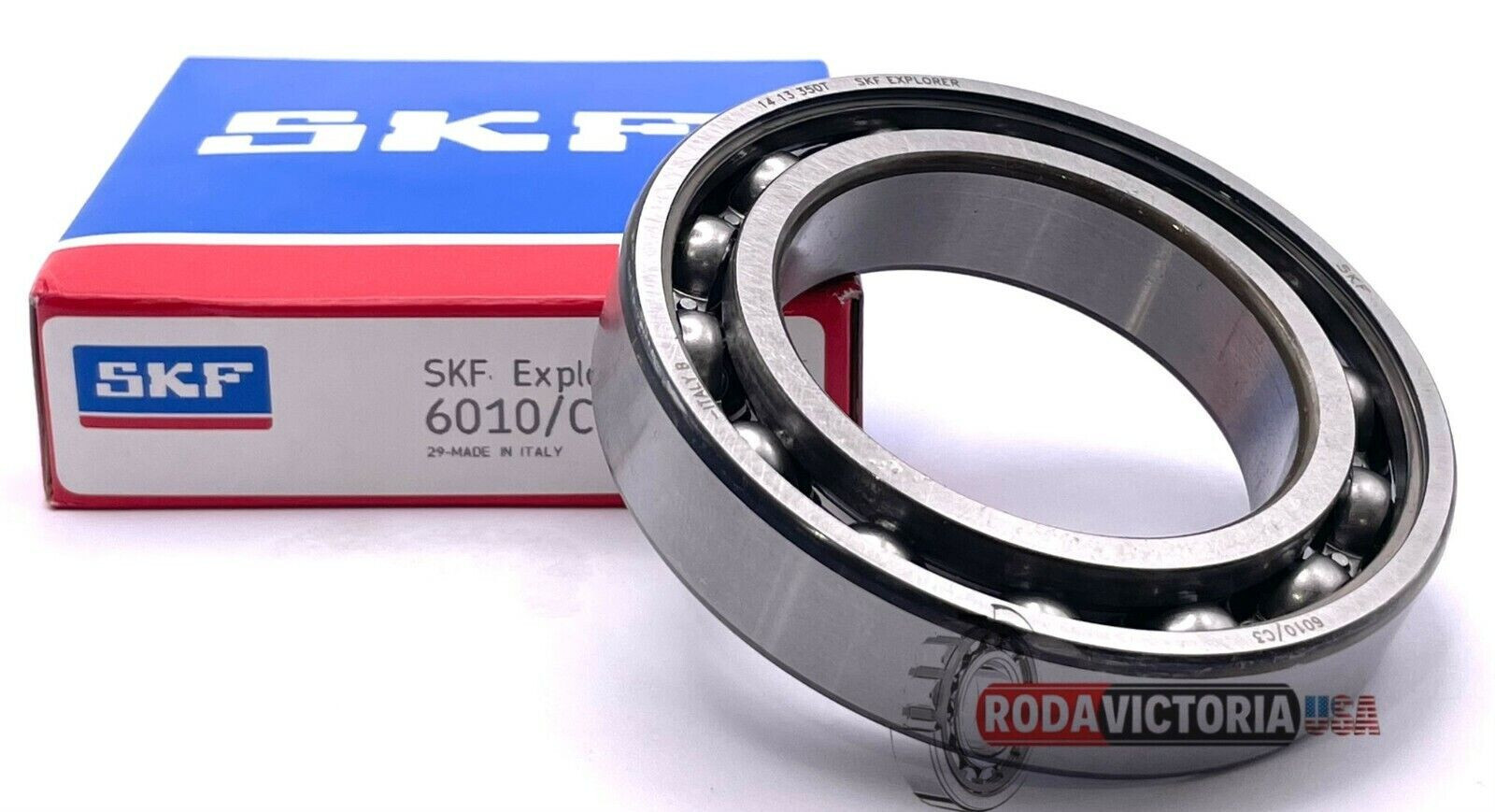 SKF 6010 C3 OPEN TYPE Brand rubber seals bearing 6010 OPEN TYPE ball bearings