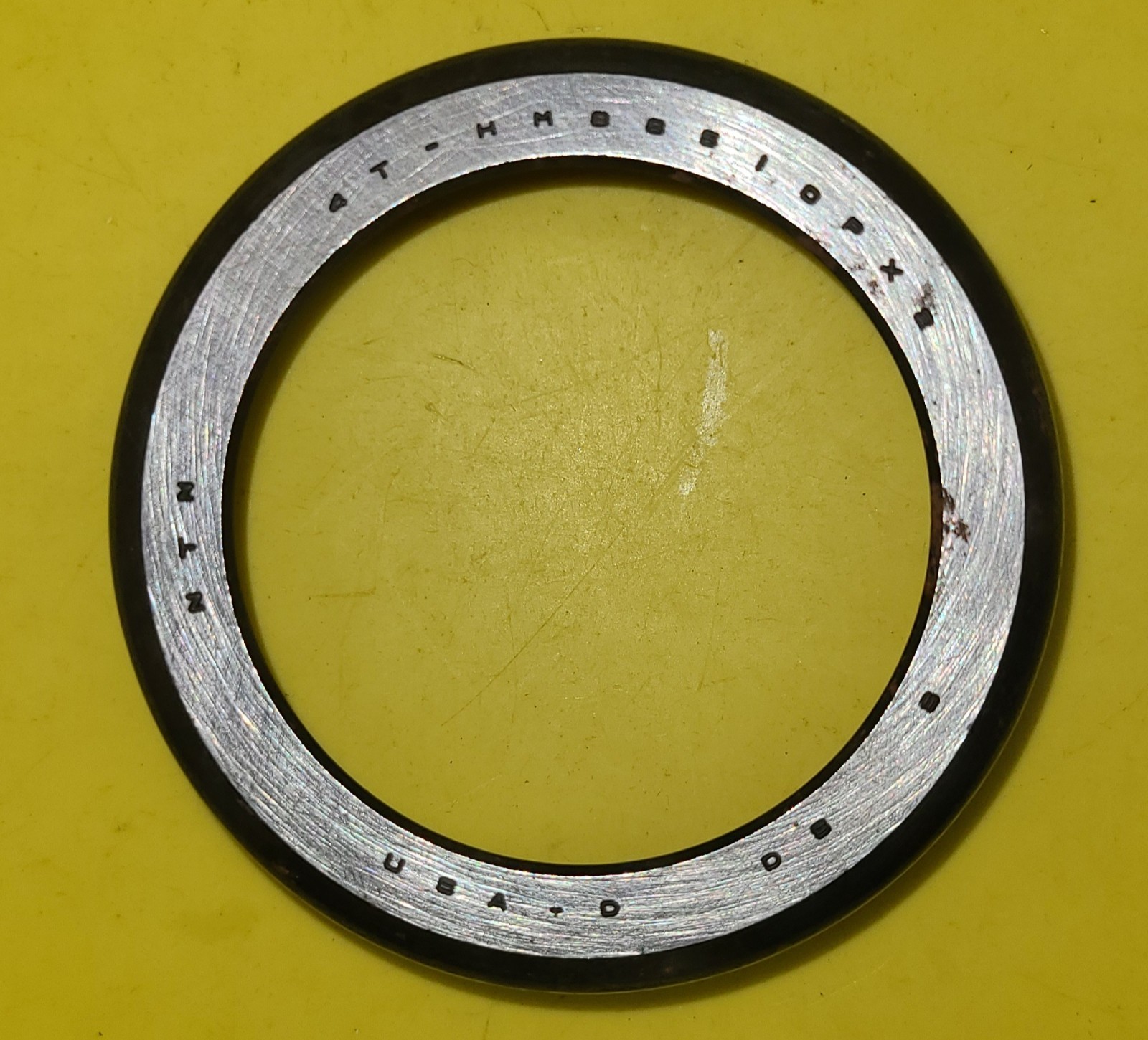 NTN HM88510 Tapered Roller Bearing Cup, 2.875″ OD, 0.9063″ Width