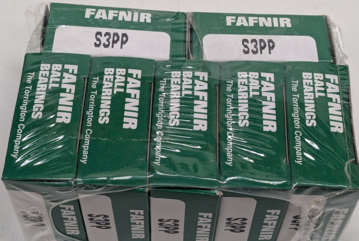 Lot of 7 NEW FAFNIR S3PP Deep Groove Bearings 0.375″ ID 0.875″ OD 0.281″ Width