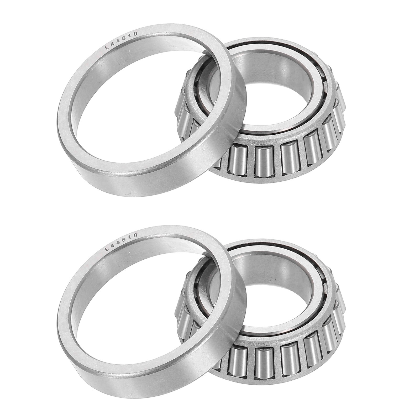 2pcs L44649/L44610 Tapered Roller Bearing Cone and Cup 1.0625″ Bore x 1.98″OD P6
