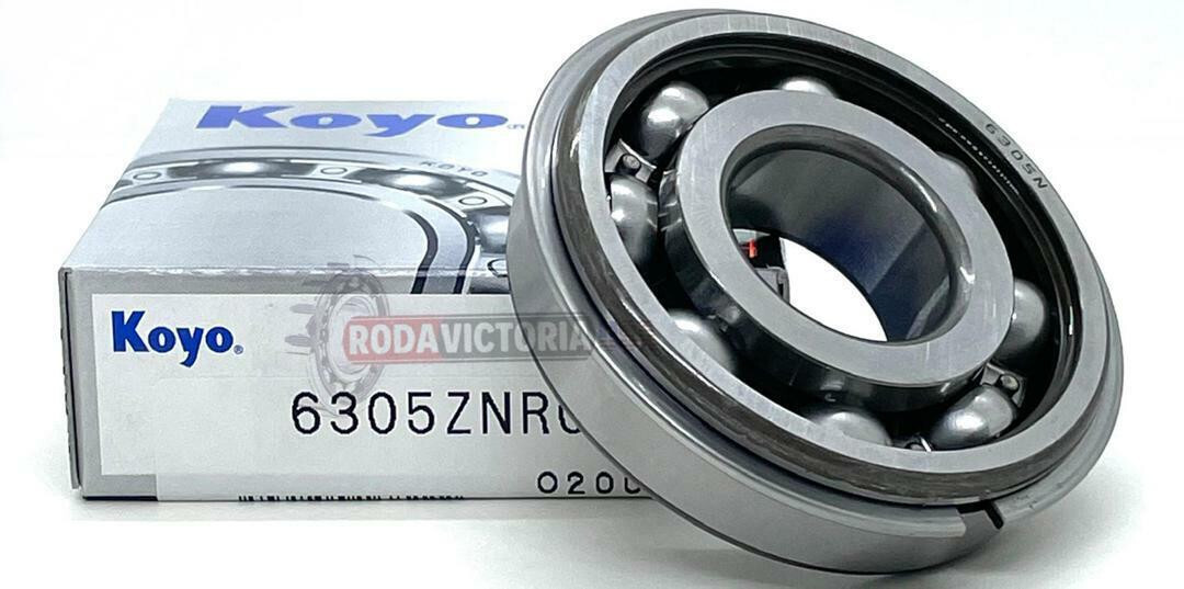 6305 Z NR C3 KOYO Bearing Open Snap Ring Japan 25x62x17 YAMAHA 93306-30502
