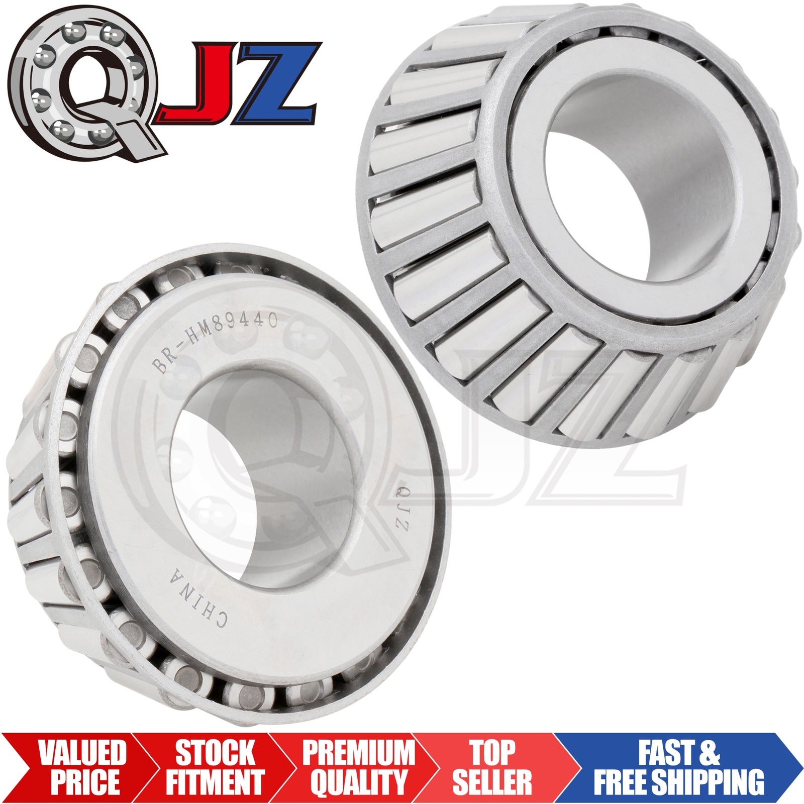 [Qty.2] New HM89440 Tapered Roller Bearing Single-Cone [1-1/4″ Bore x 1.125″ W]