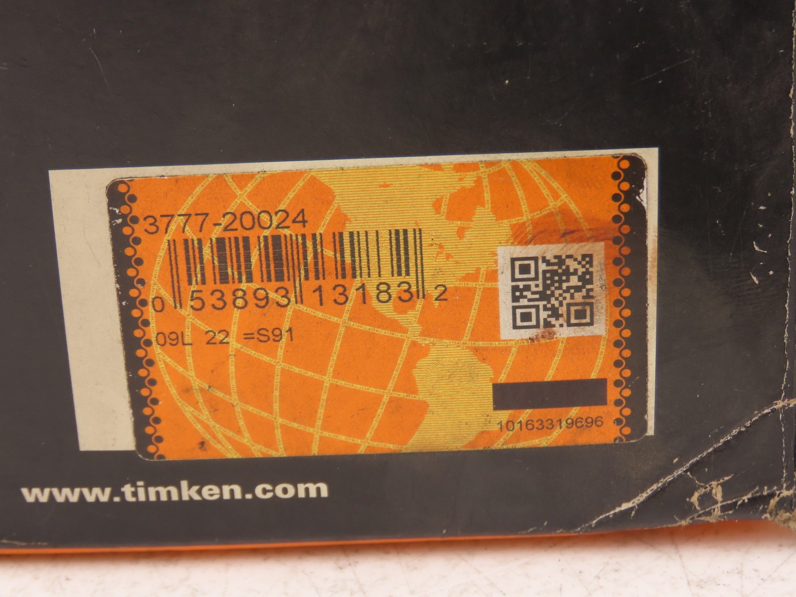 Timken 3777 Tapered Roller Bearing Cone 1.8125″ ID 1.1930″ Cone Width
