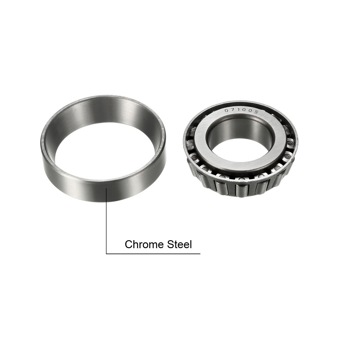07100S/07210X Tapered Roller Bearing Cone and Cup Set 1″ Bore 2″ O.D. 0.591″