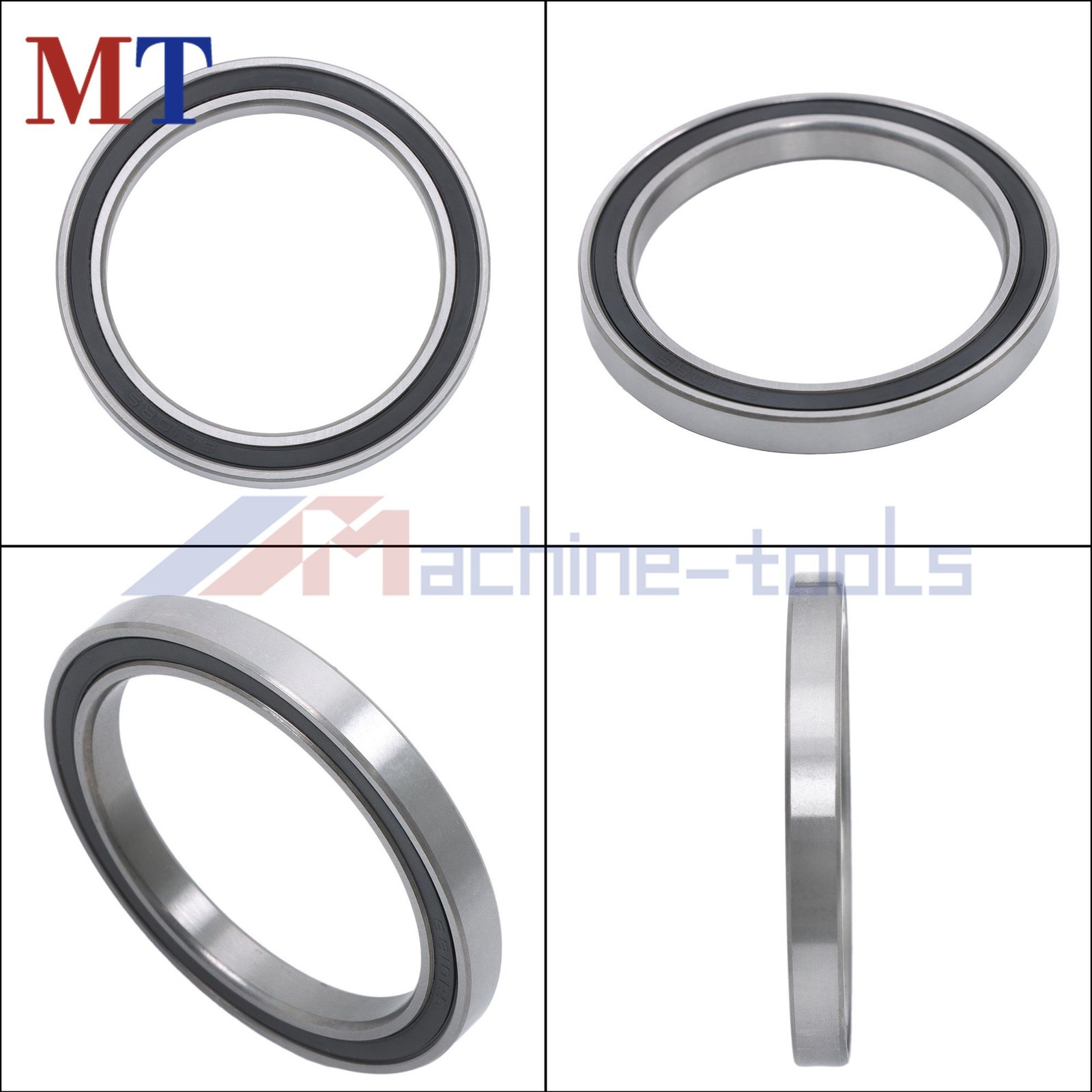 Pre-Lubricated 6810-2RS Bearings 10pcs 50x65x7mm Double Rubber Seals