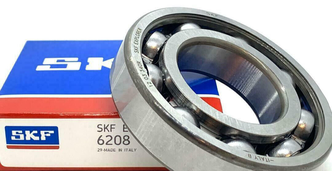 SKF 6208 C3 DEEP GROOVE BALL BEARING, 40x80x18 mm NEW 6208 C3