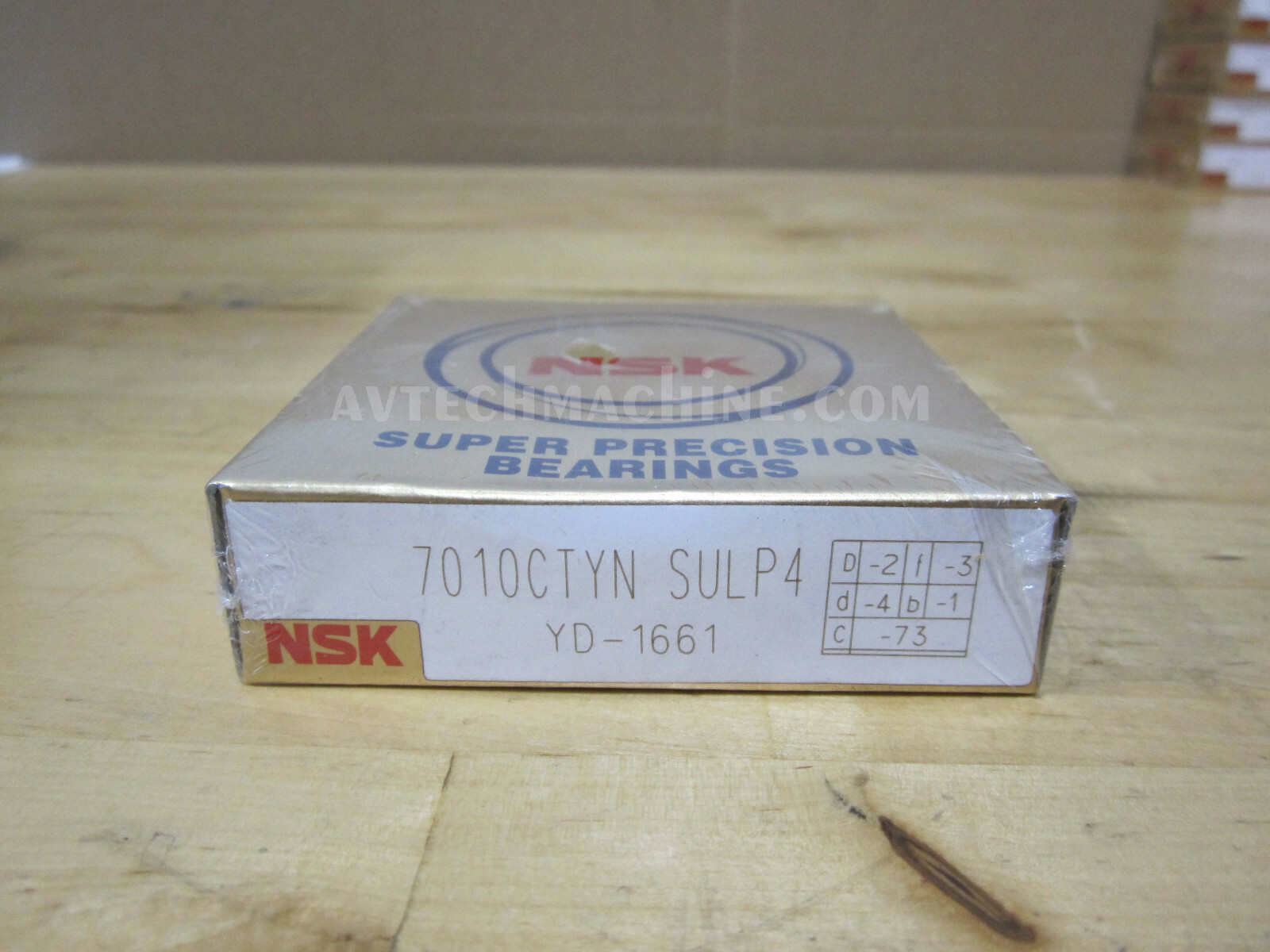7010CTYNSULP4 NSK Precision Angular Contact Bearing