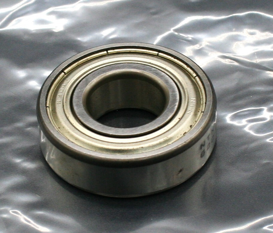 One (1) NTN 6204 ZZ Deep Groove Bearing 25MM ID Germany