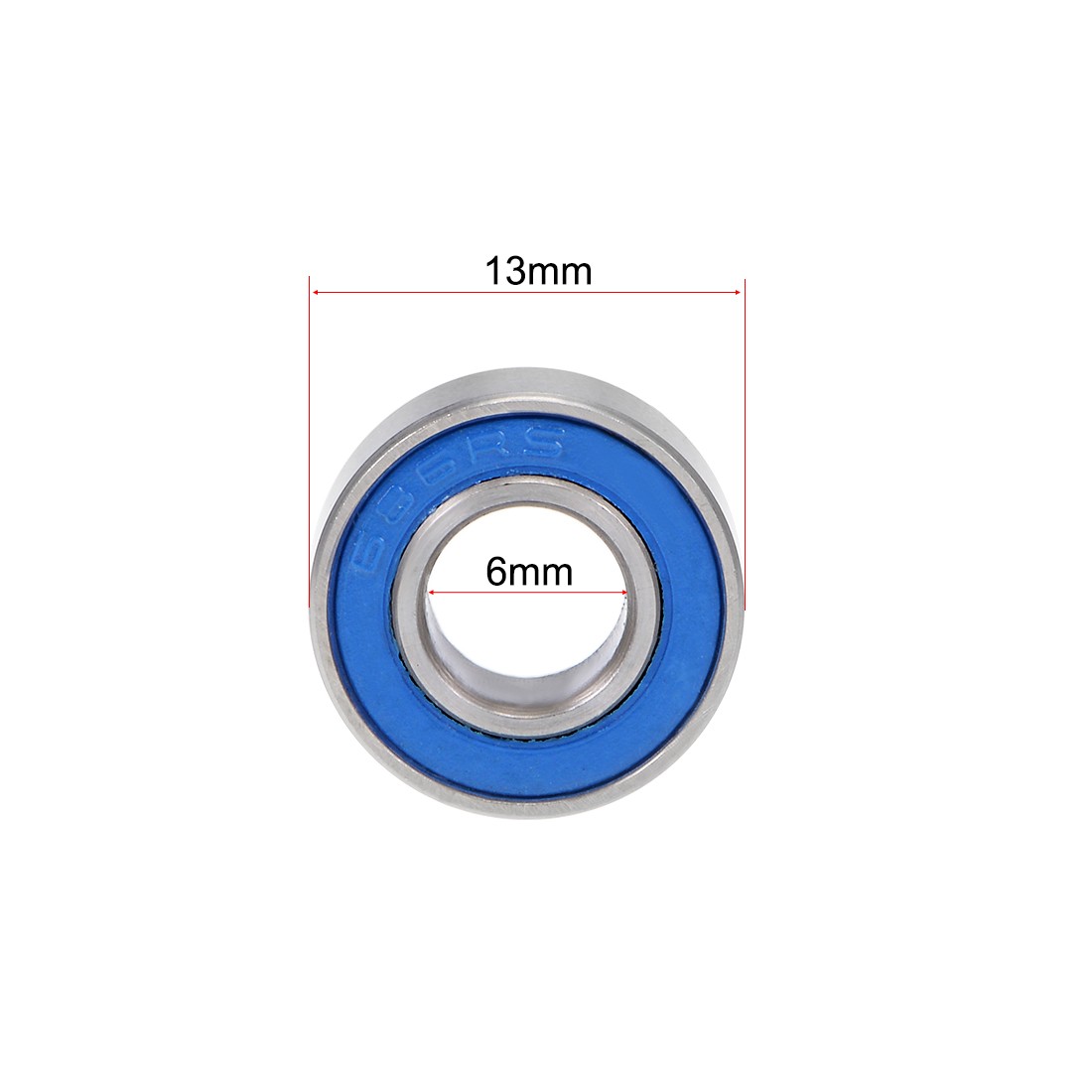 686-2RS Ball Bearing Double Shield ABEC-3 Bearings 10pcs