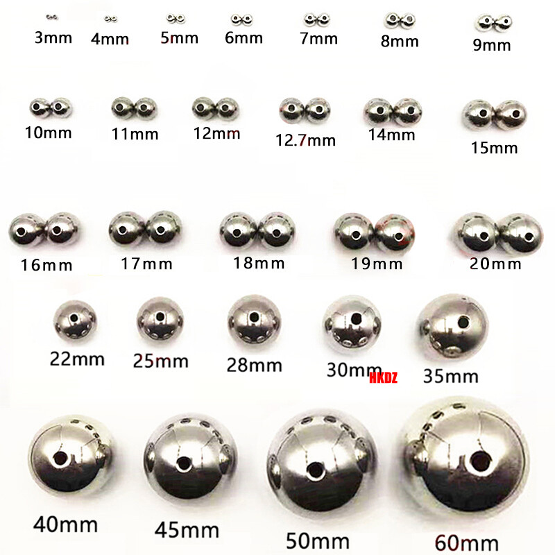 Ø2mm-60mm Solid Stainless Steel Balls Bearing Through Hole Drilling Ball 1mm-6mm