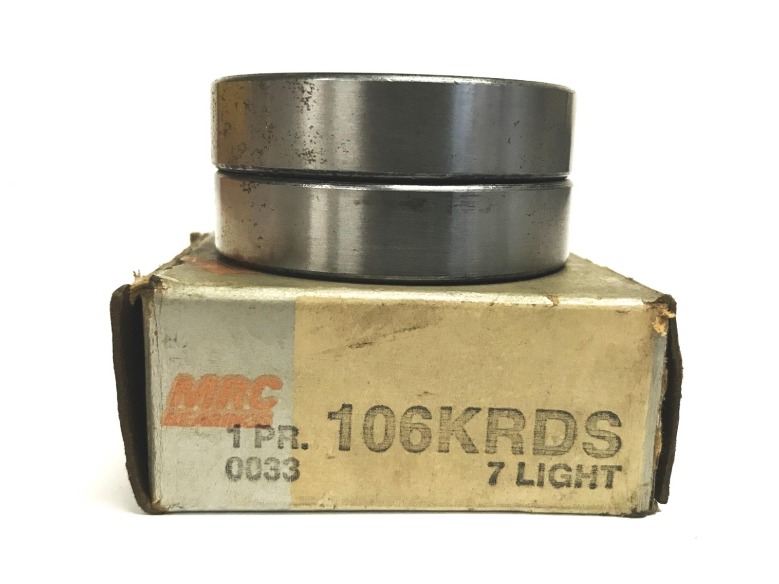 TRW/MRC Angular Contact Ball Bearing Pair 106KRDS NOS